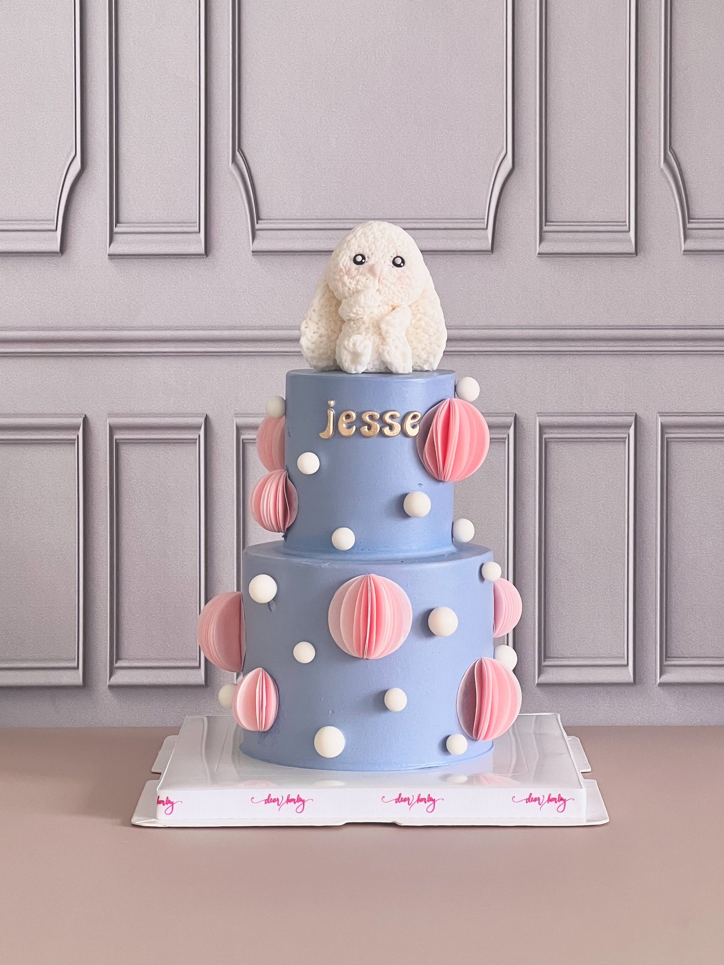 Animal with Dot and Balloon Cake