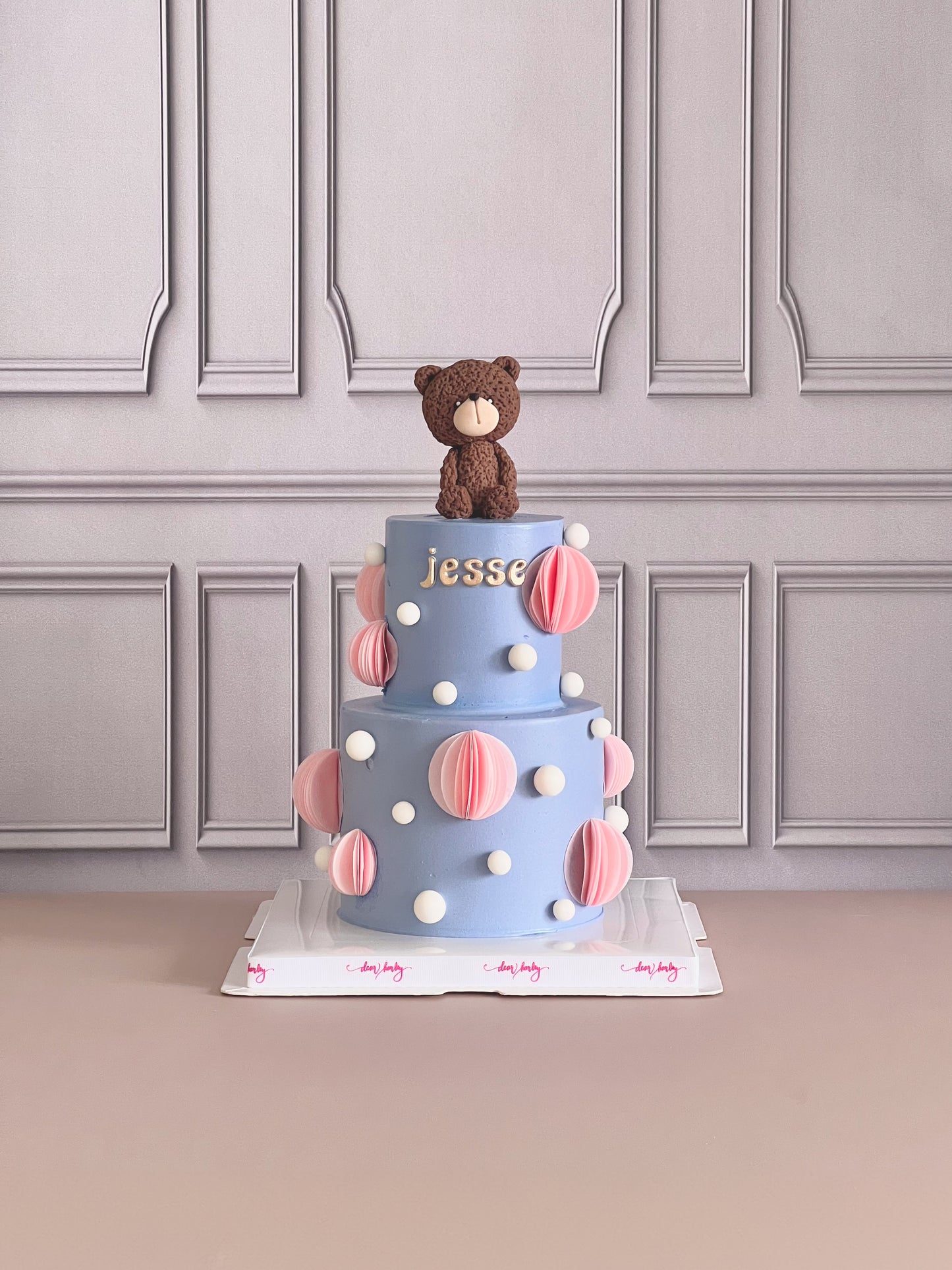 Animal with Dot and Balloon Cake