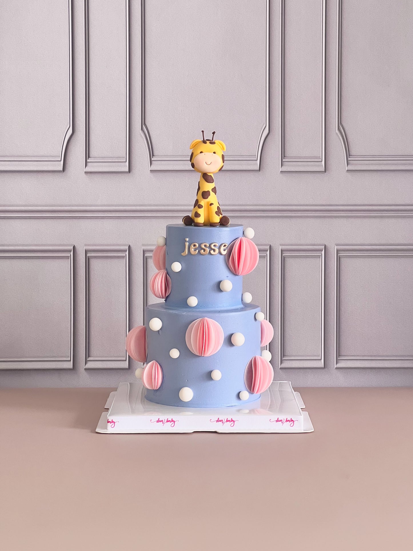 Animal with Dot and Balloon Cake