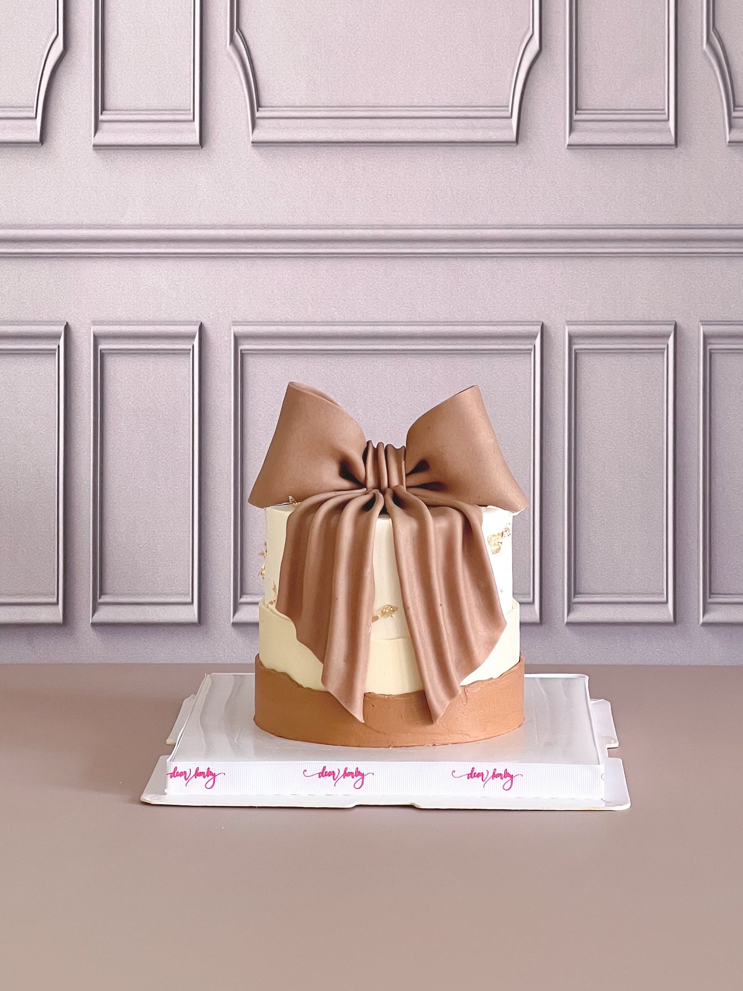 Ribbon Bow Cake
